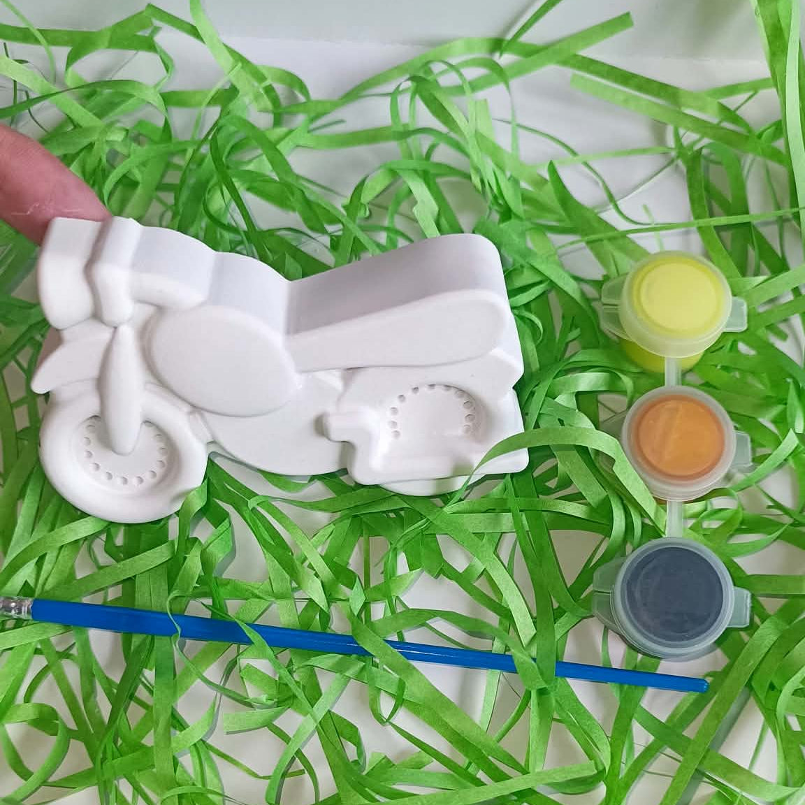 Kit de peinture moto plâtre céramique