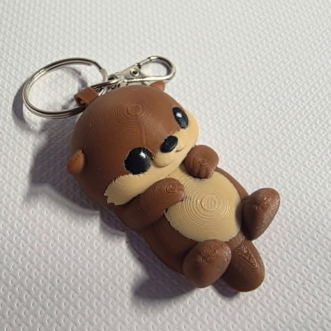 porte-clé 3D Loutre