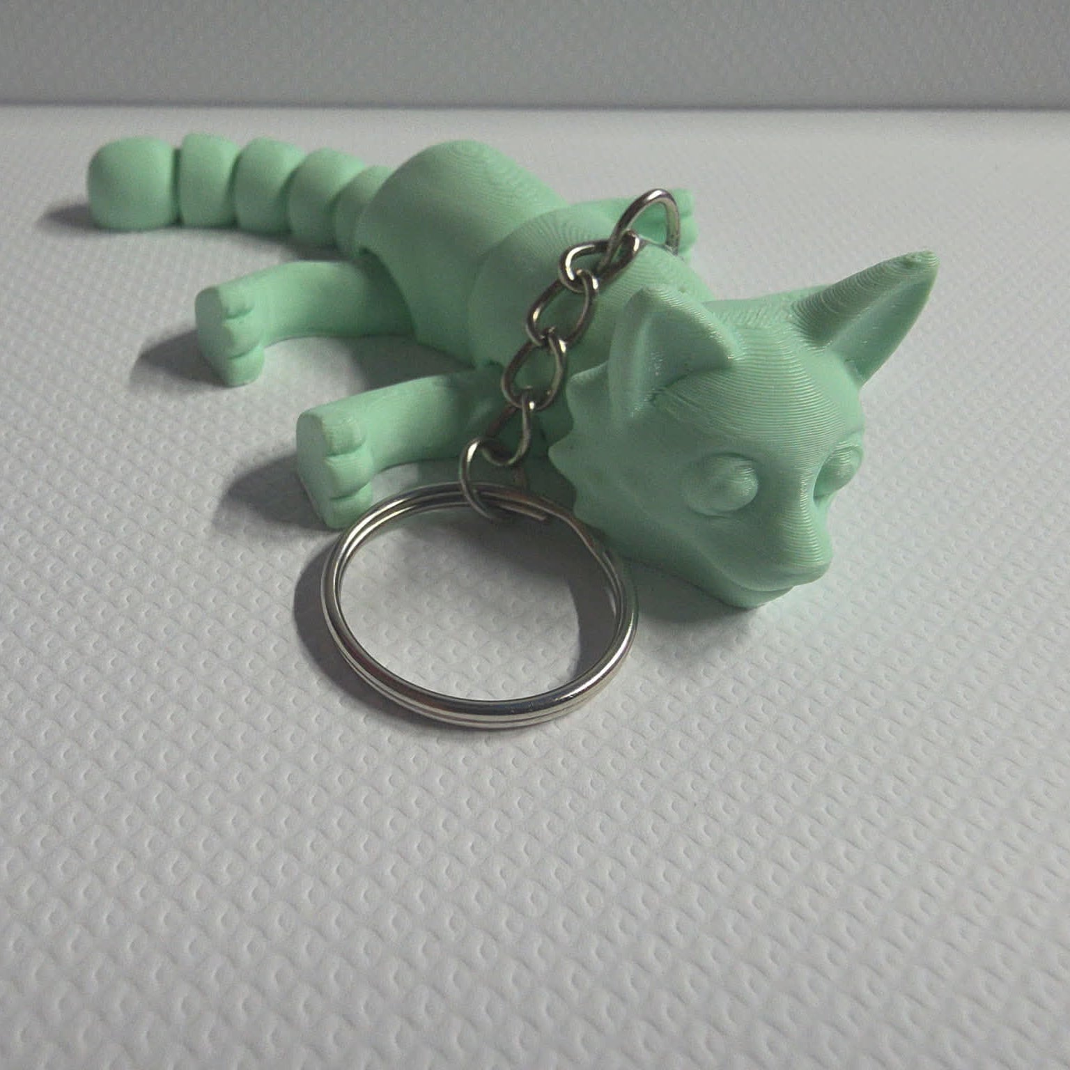 porte-clé 3D Loup articuler