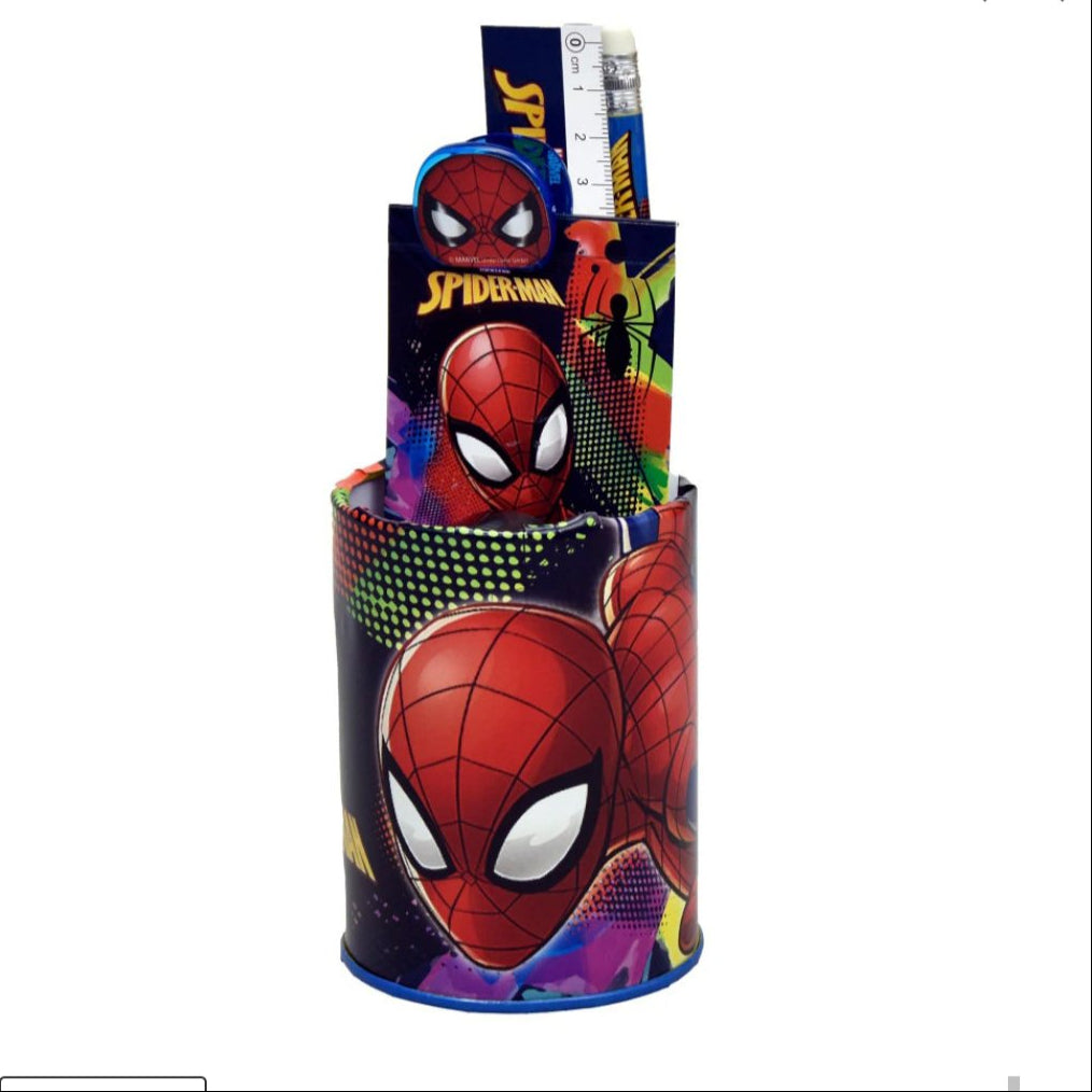 Ensemble de papeterie Spiderman Splotch de 7 pièce