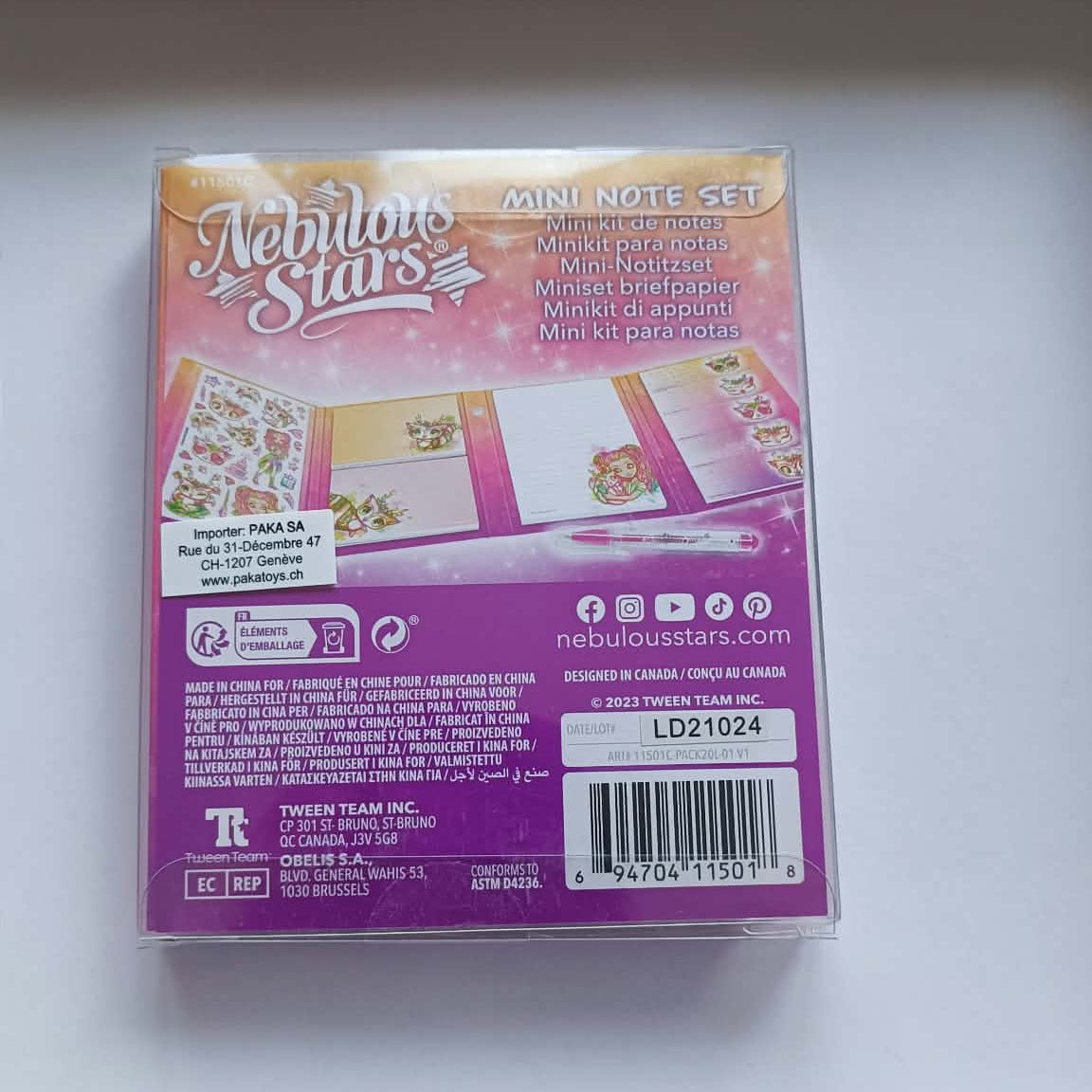 Mini kit de papeterie - Nebulous Star