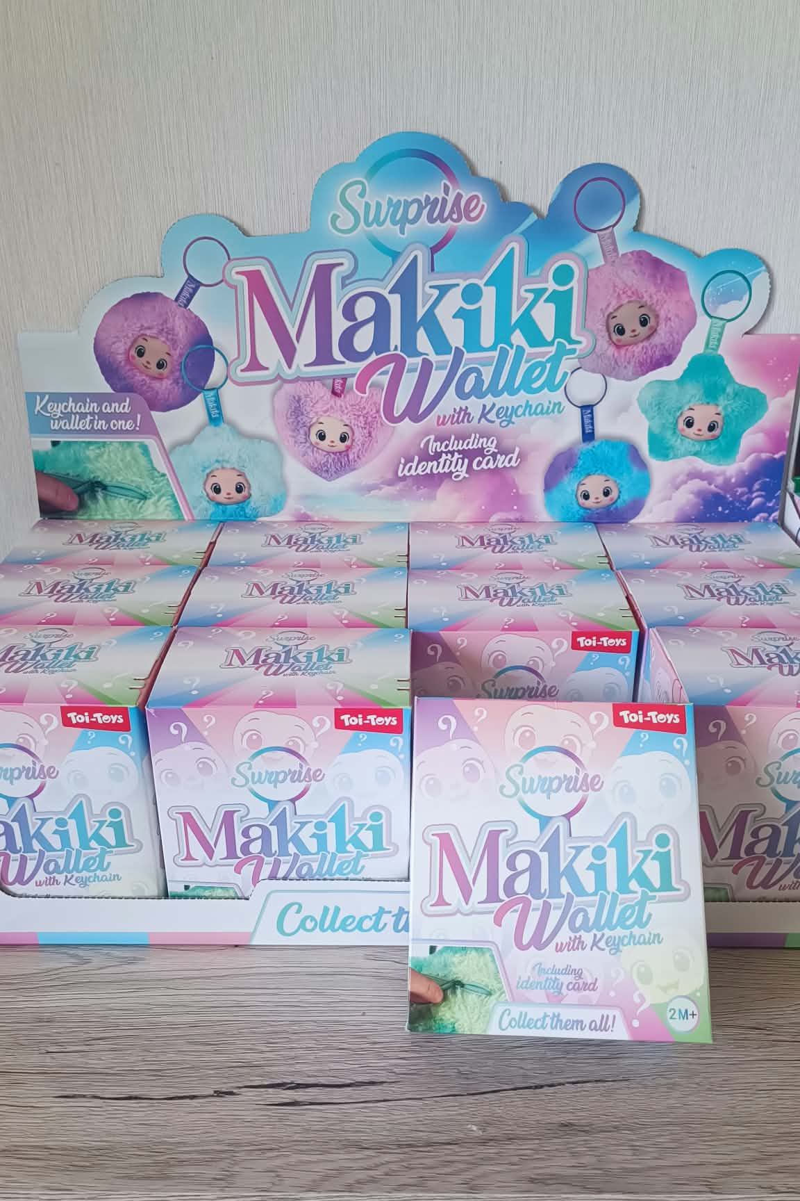 Surprise Makiki Porte-clés peluche mystère