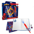 Journal Spider-Man Web-Slinger + coffret stylo mag