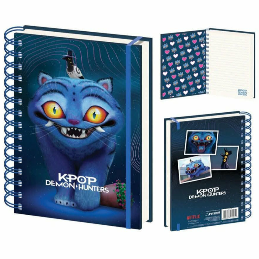 Carnet à spirale 3D K-pop Demon Slayer Derpy, lign