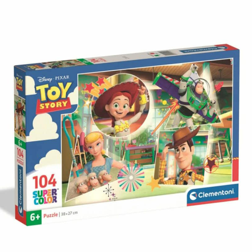 Disney Puzzle de 104 pièces Toy Wars Crew Clemento
