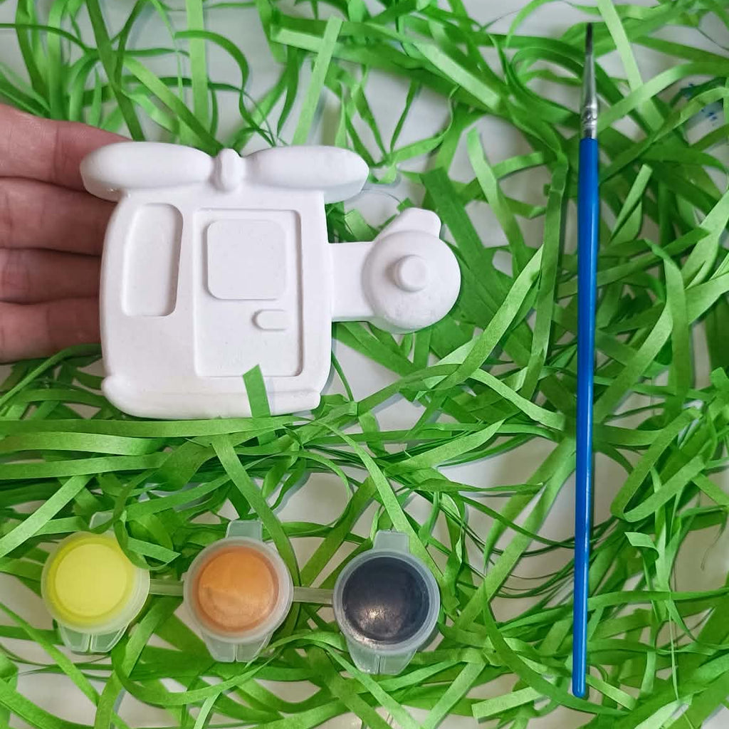 Kit de peinture hélicoptère plâtre céramique