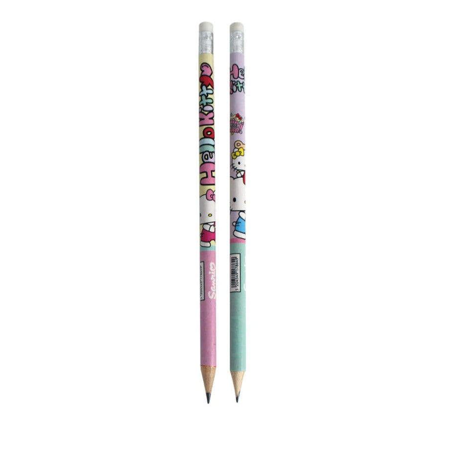 Hello Kitty Crayon graphite HB World avec gomme
