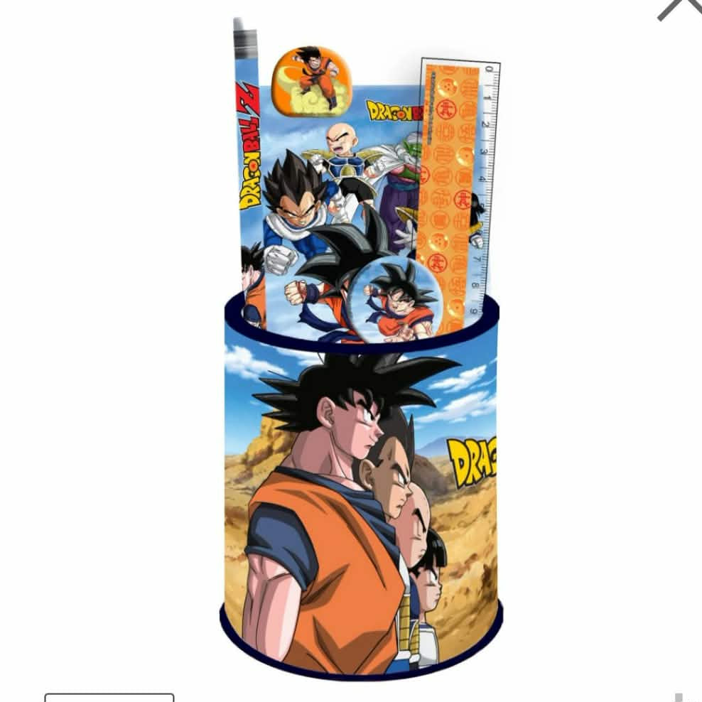 Ensemble de papeterie Dragon Ball de 7 pièces